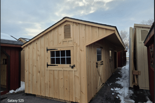 10x36 Shedrow Barn with 4' OH - Located in Atglen, PA