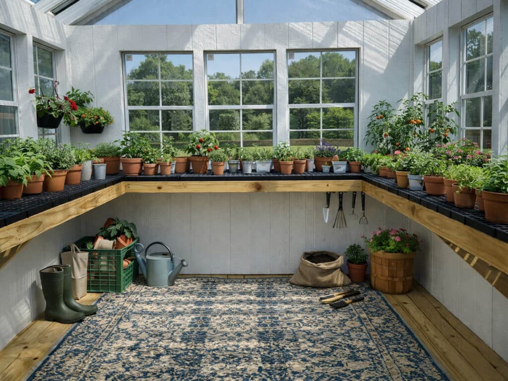 Garden Greenhouse_Interior