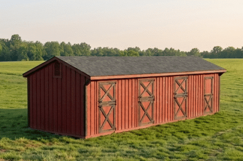 12x38 Shedrow Barn - Located in Atglen, PA