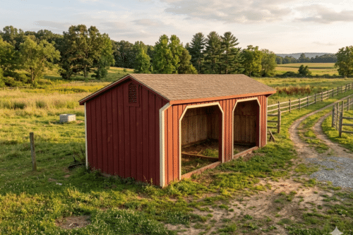 10x24 Run-in Shed - Located in Greenwood, SC!