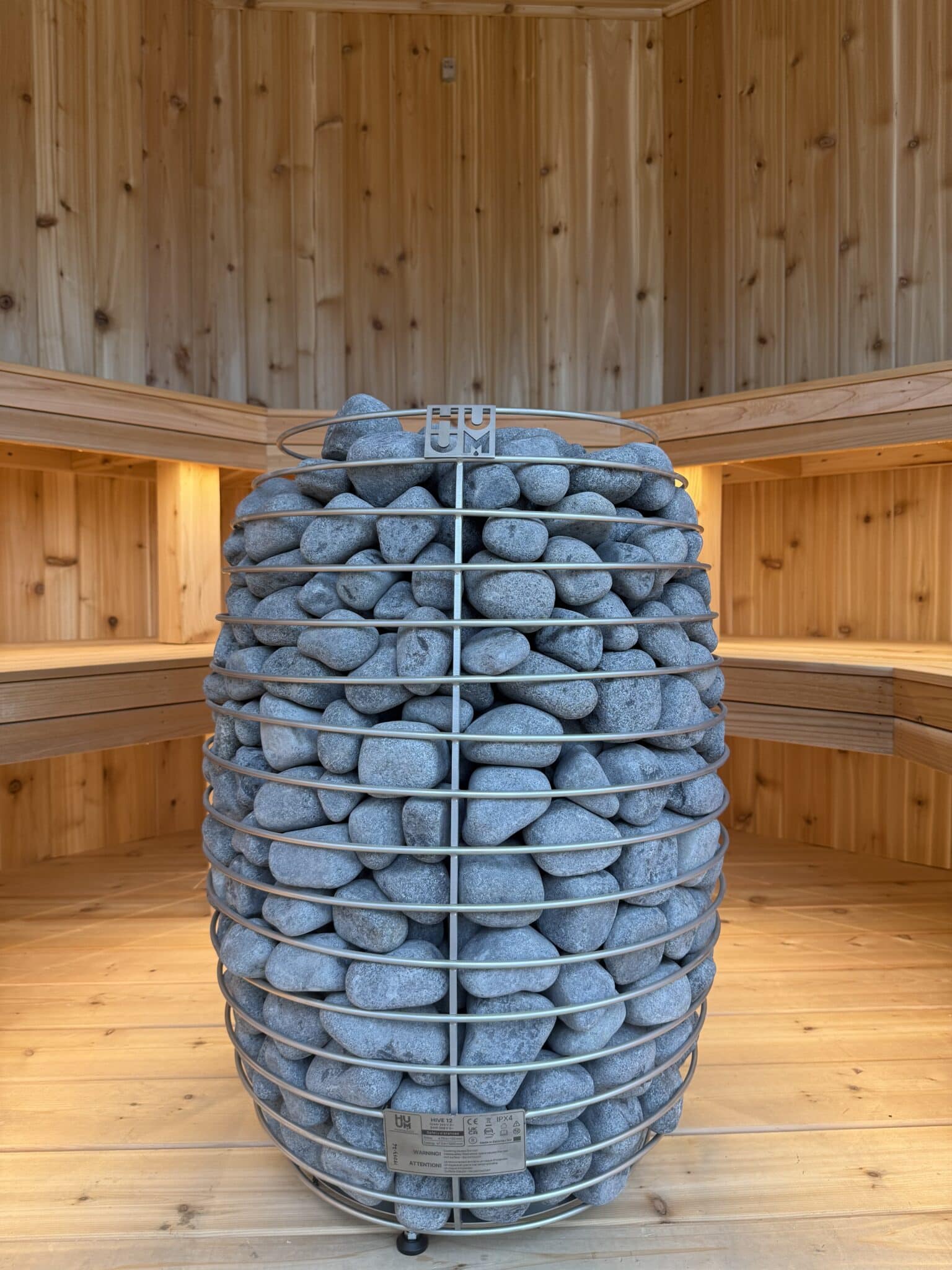 10' Round Vista Sauna - Image 3