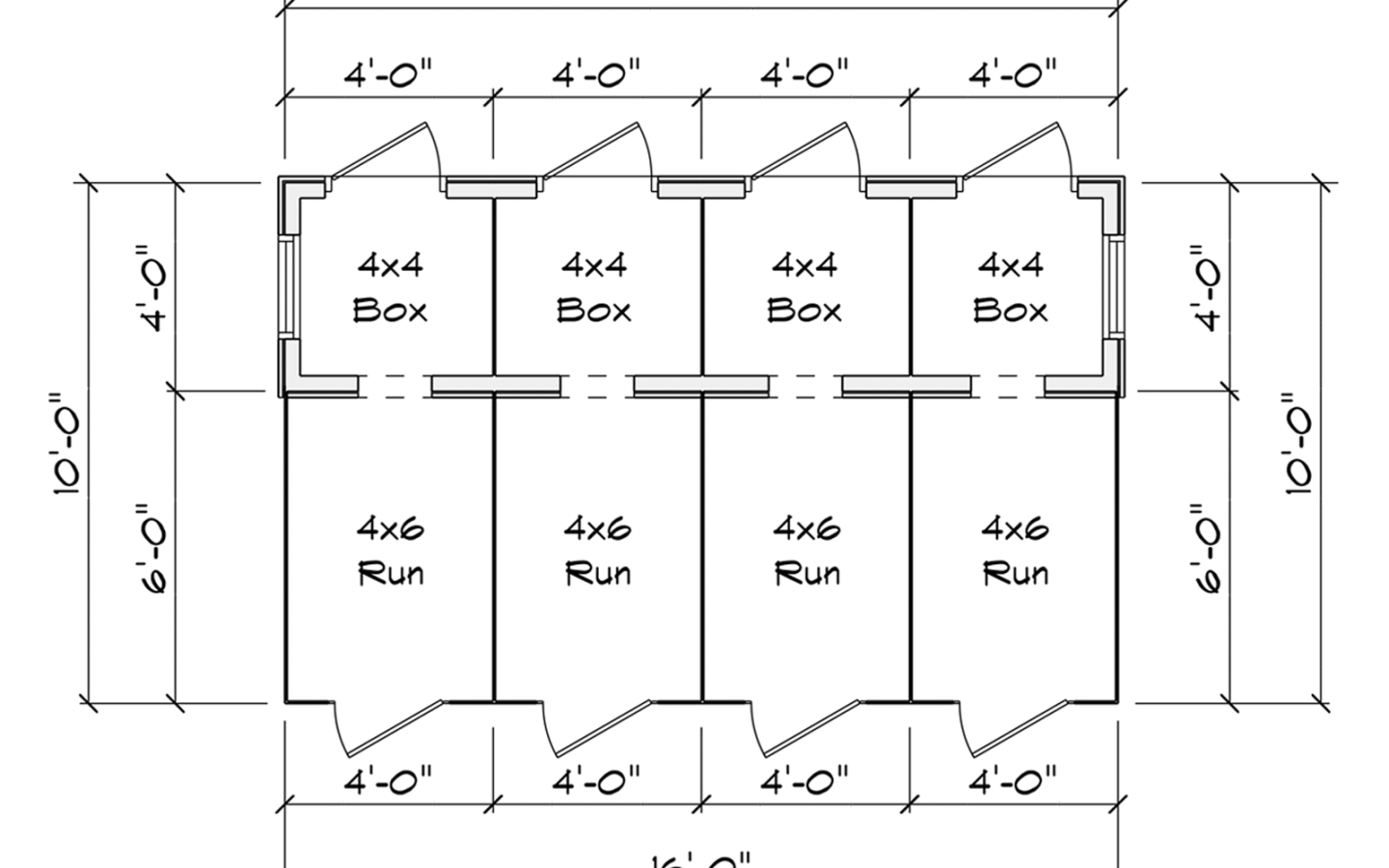 10x16 Layout