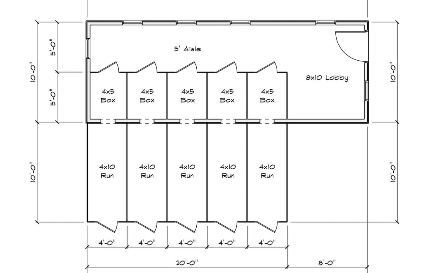 10x28 Layout 2