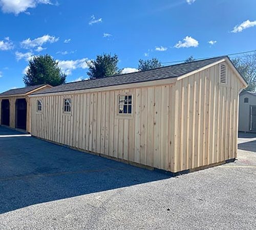 10x32 Shedrow Back 1102