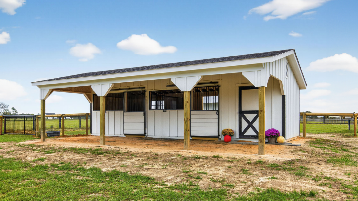 12x32_Shedrow_Beech Island, SC