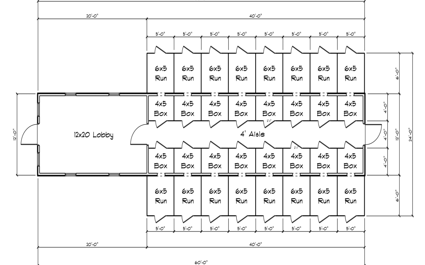 24x60 Layout