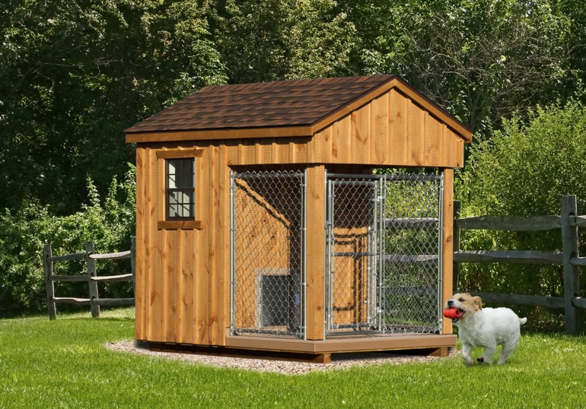 6x8 trad kennel