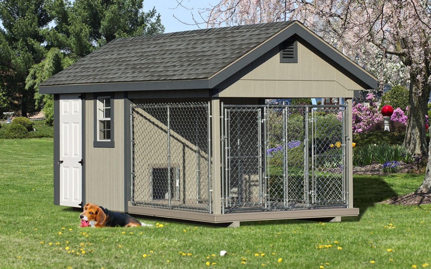 8x16 elite double kennel