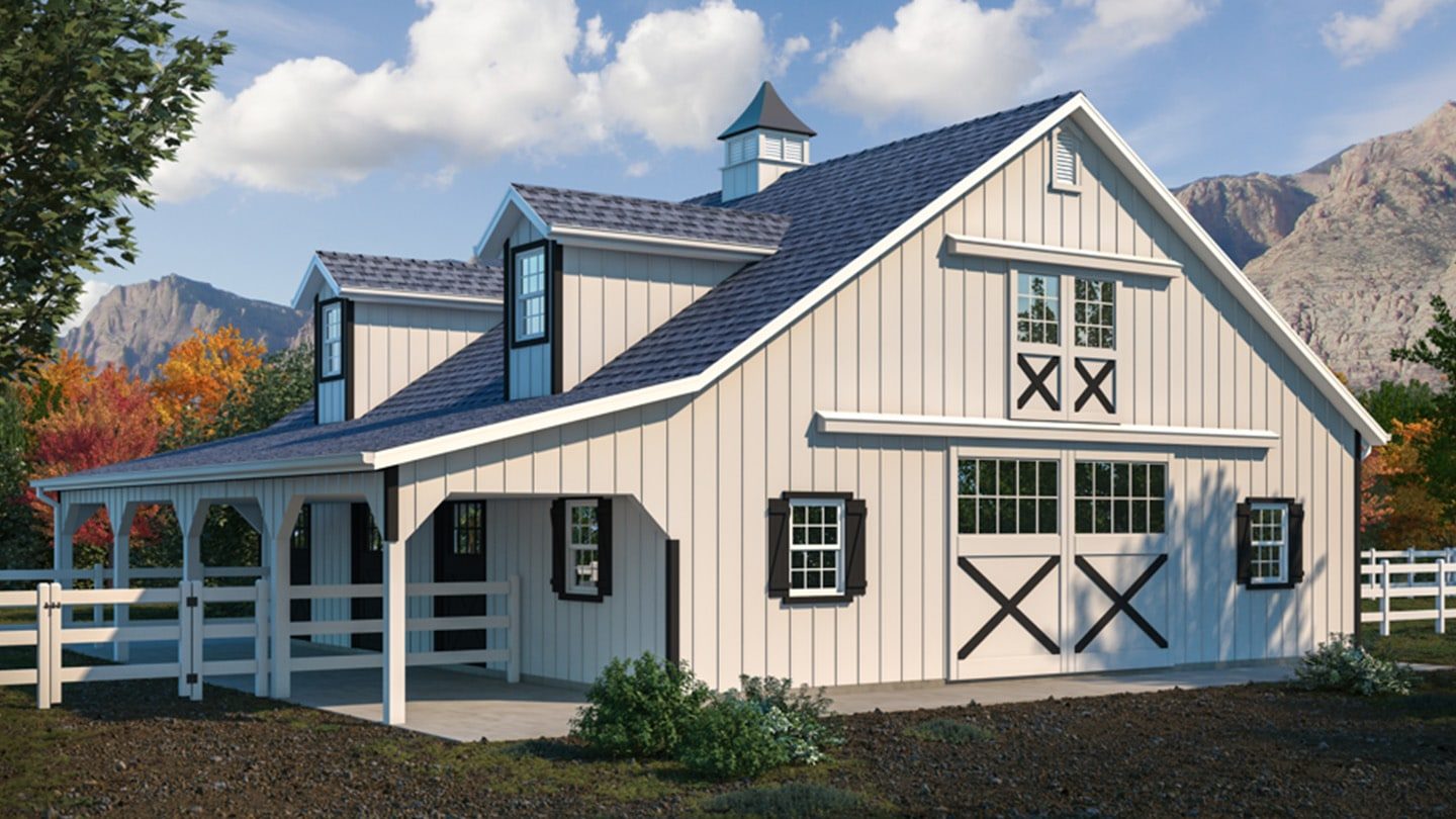 Modular Barns Prefab Loft Barns Horizon Structures